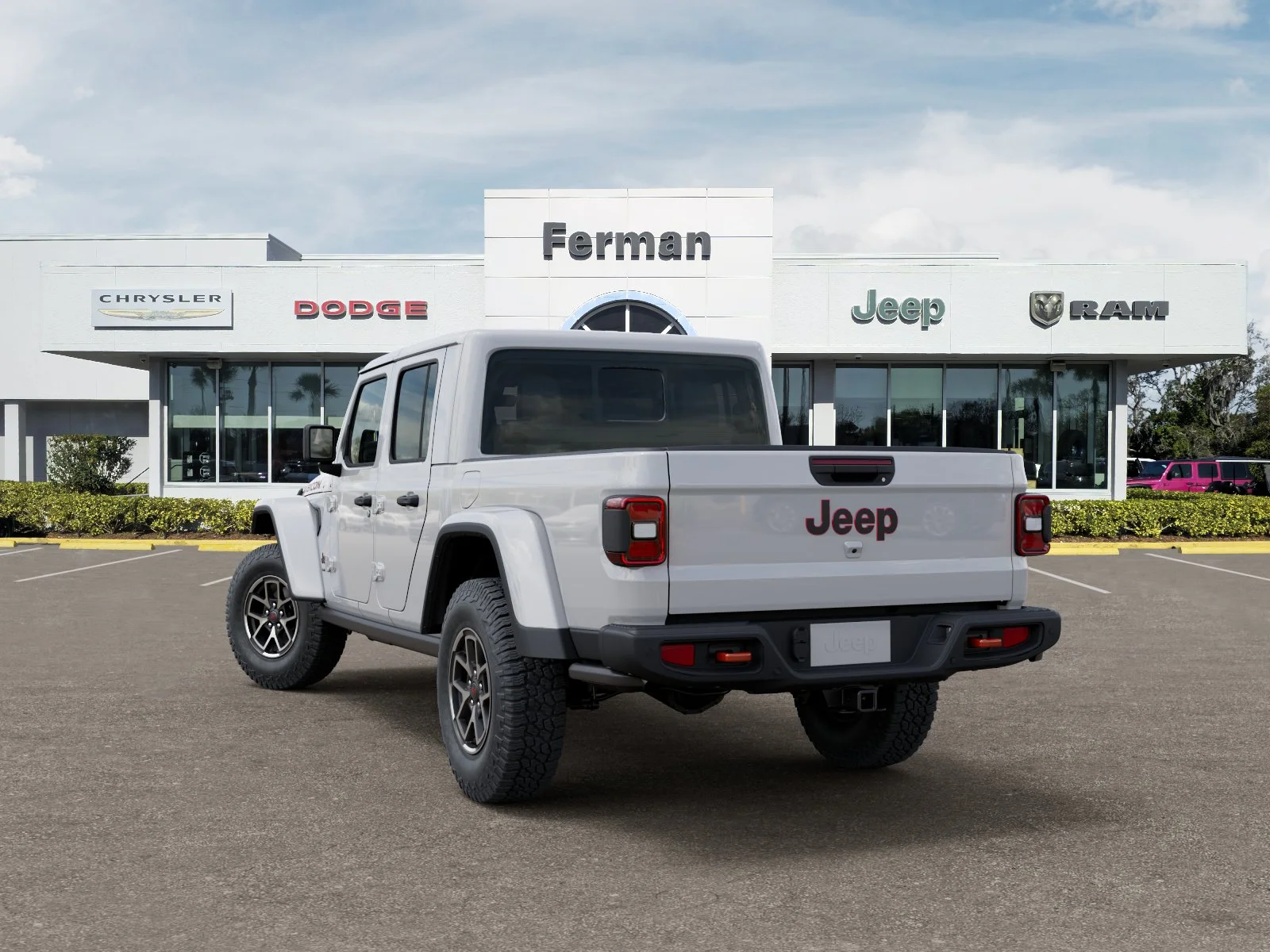 New 2026 Bright White Clear-Coat Exterior Paint Jeep Rubicon X image 38