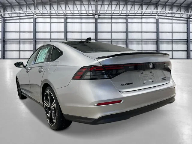 New 2026 Solar Silver Metallic Honda Sport Hybrid image 3