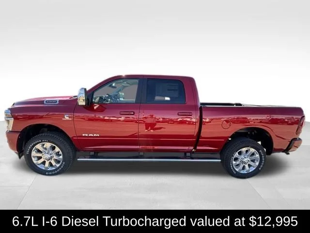 New 2026 Molten Red Pearl-Coat Exterior Paint RAM Laramie image 3