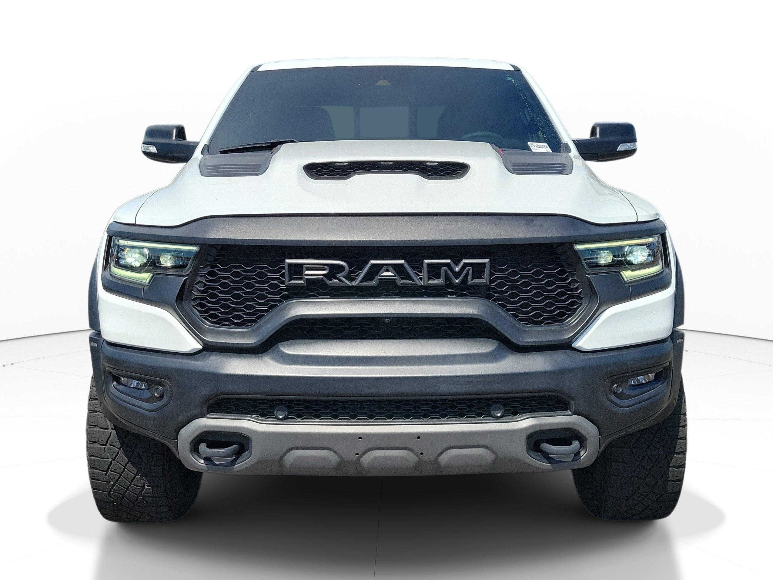 Used 2022 Bright White Clearcoat Ram TRX image 1