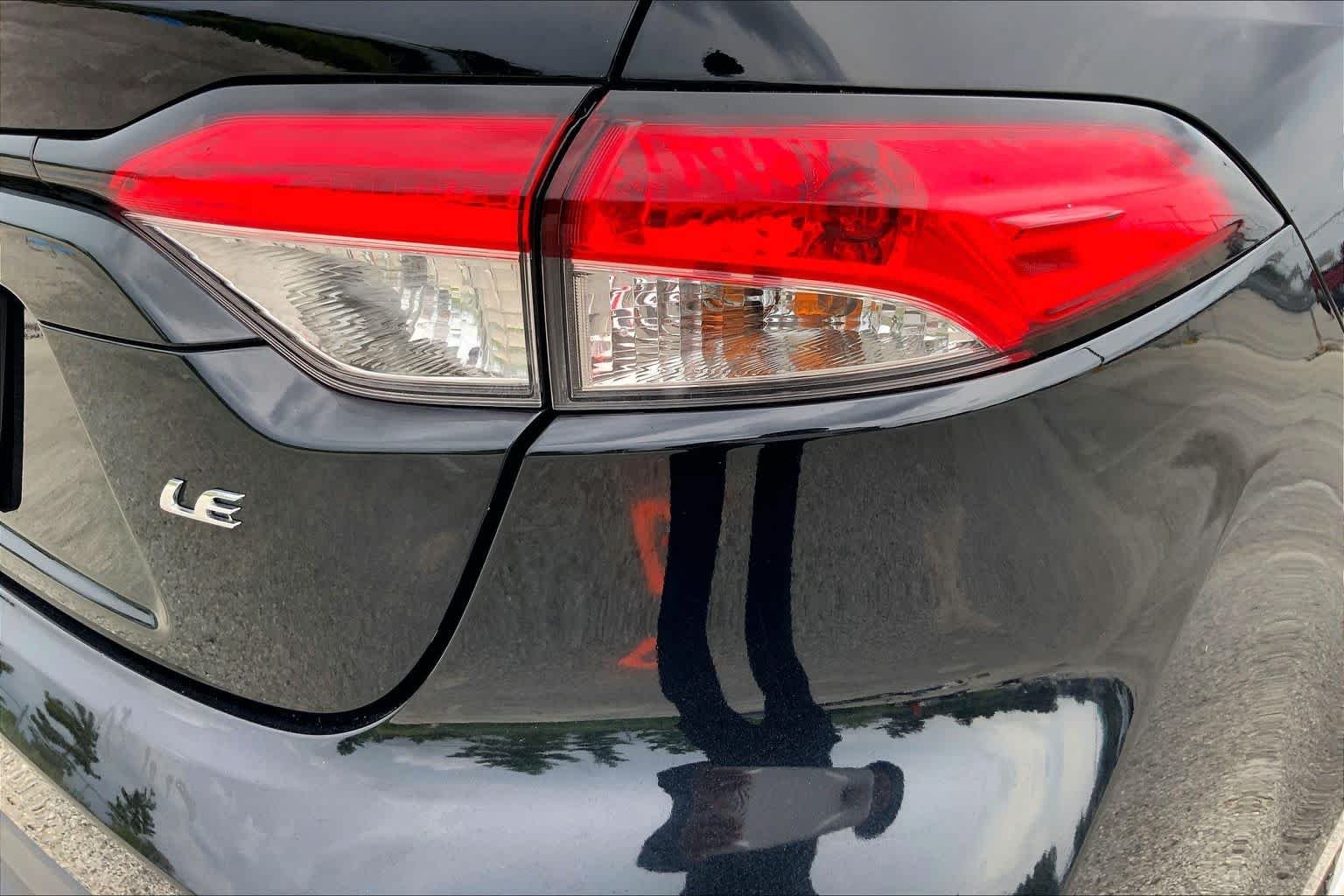 Used 2024 Midnight Black Metallic Toyota LE image 30