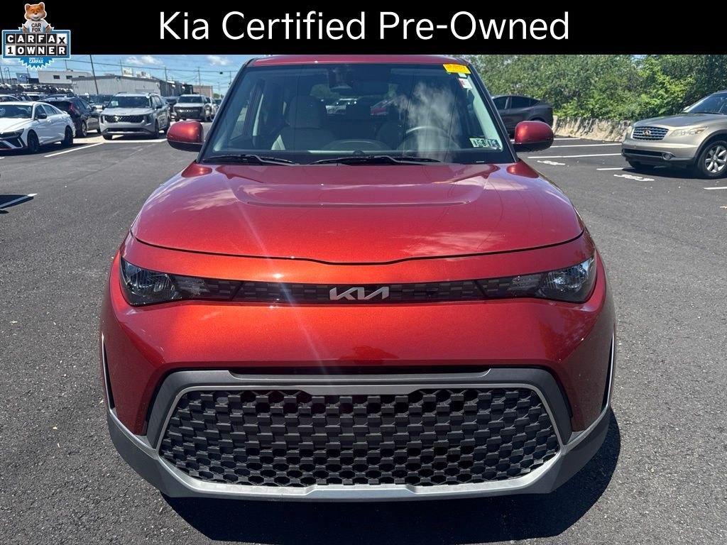 Certified Used 2023 Orange Kia LX image 6
