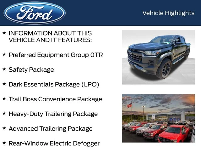 Used 2023 Black Chevrolet Trail Boss image 4