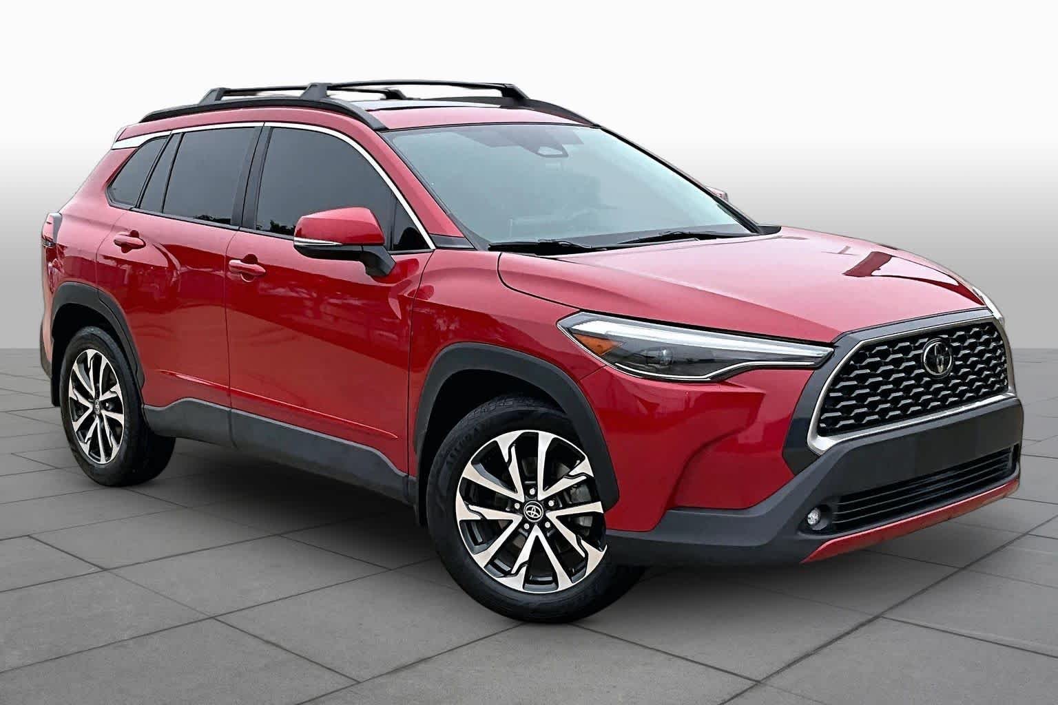 Used 2024 Barcelona Red Metallic Toyota XLE image 3