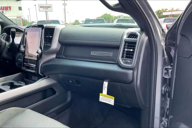 New 2026 Ceramic Gray Clear-Coat Exterior Paint RAM Laramie image 29