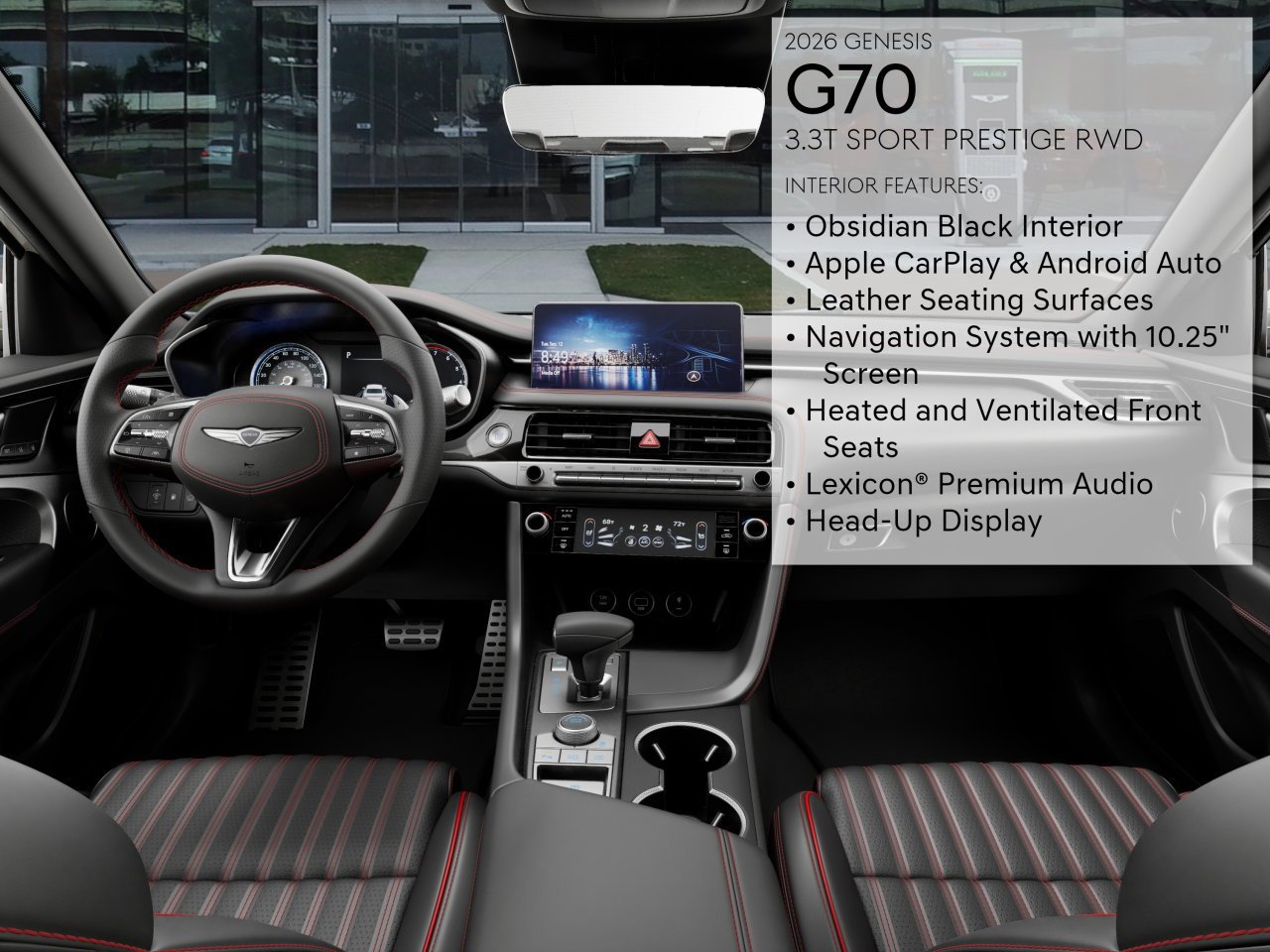 New 2026 Vatna Gray Genesis 3.3T SPORT PRESTIGE image 17