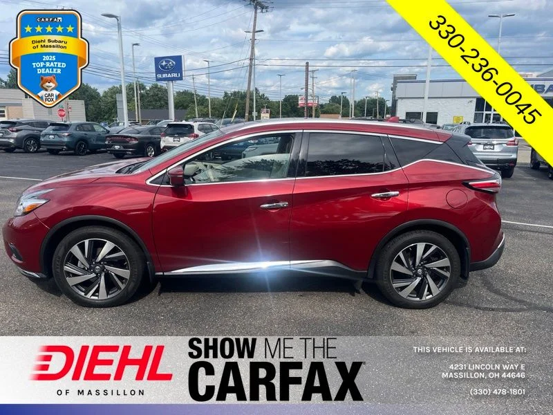 Used 2017 Red Nissan Platinum image 4