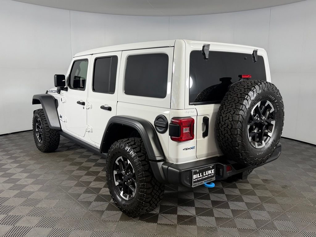 Used 2024 White Jeep Rubicon 4xe image 10