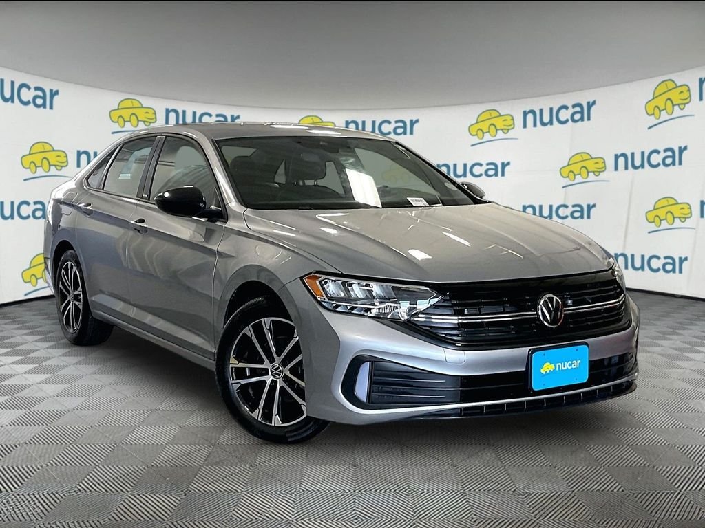 Used 2023 Gray Volkswagen 1.5T Sport image 1