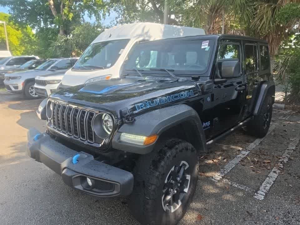 Used 2024 Black Clearcoat Jeep Rubicon image 2