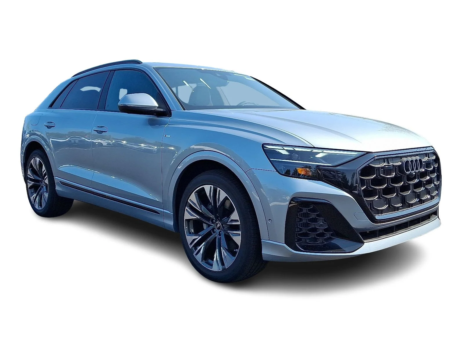 New 2026 Satellite Silver Metallic Audi Premium Plus image 3