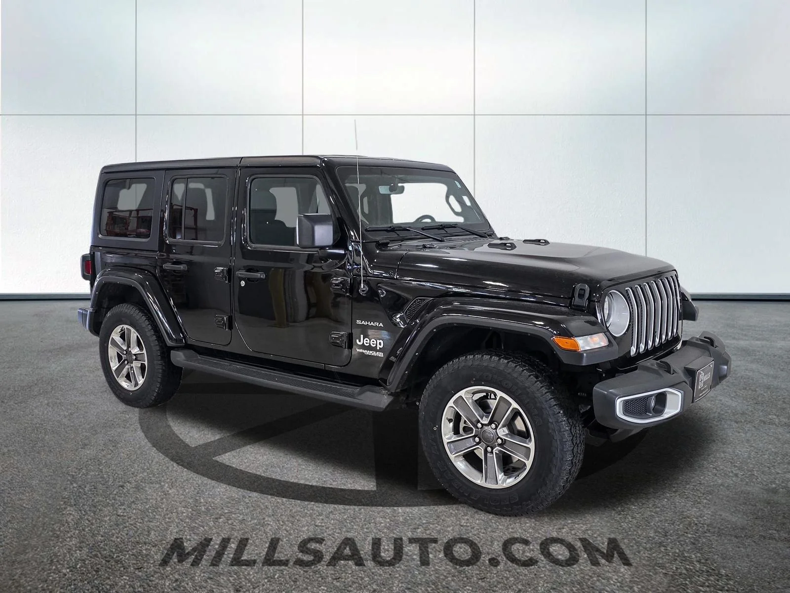 Certified Used 2021 Black Jeep Unlimited Sahara image 10