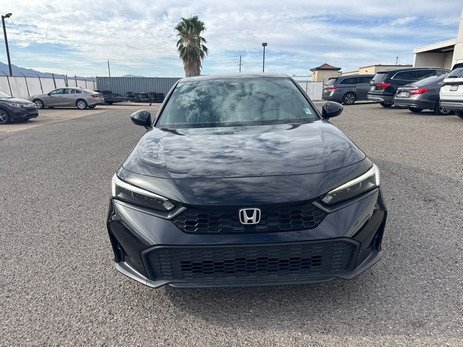 Certified Used 2025 Crystal Black Pearl Honda Sport image 8