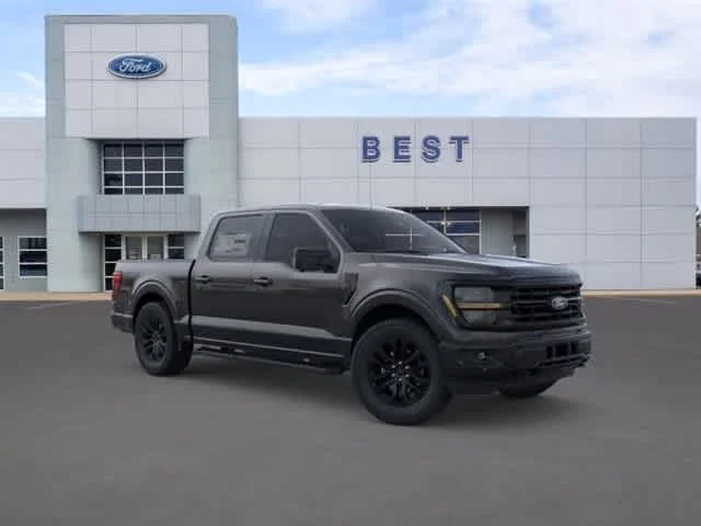 New 2026 Agate Black Metallic Ford XLT image 7