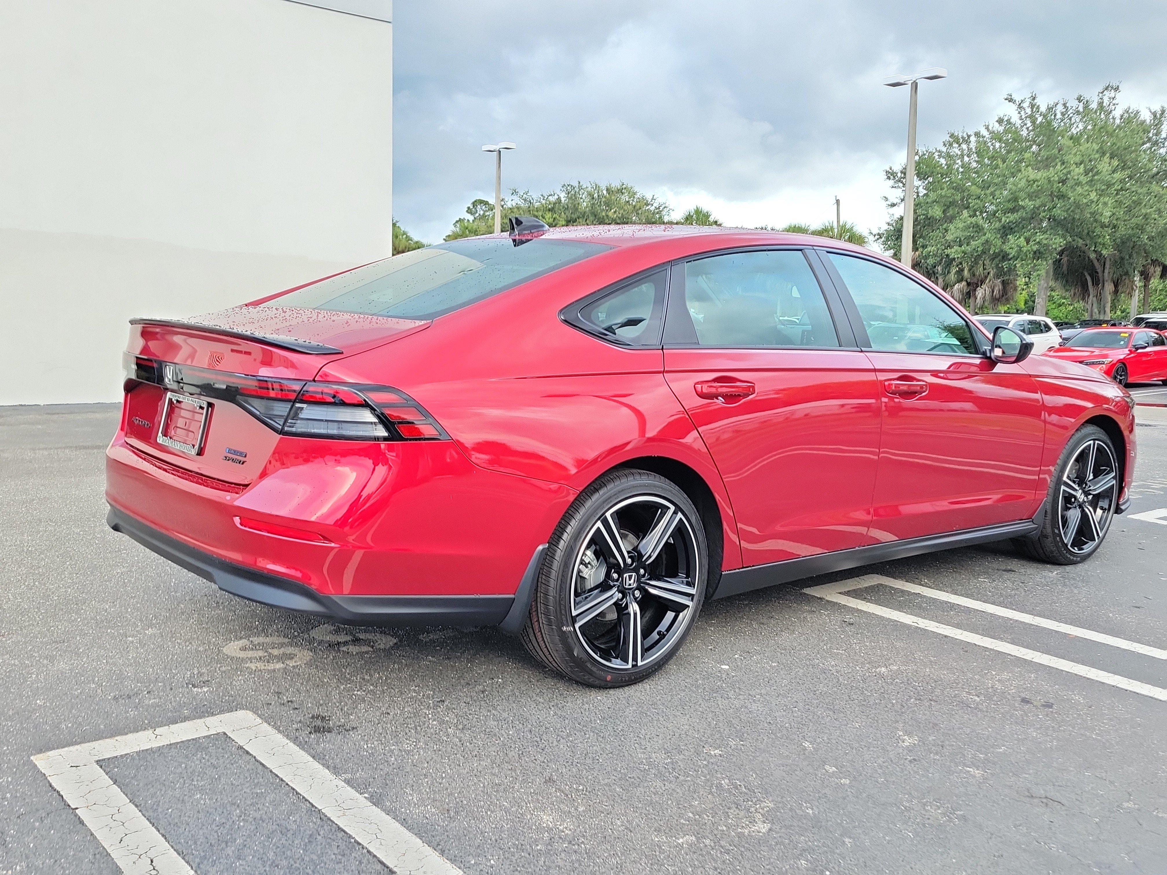 New 2026 Radiant Red Metallic Honda Sport image 6