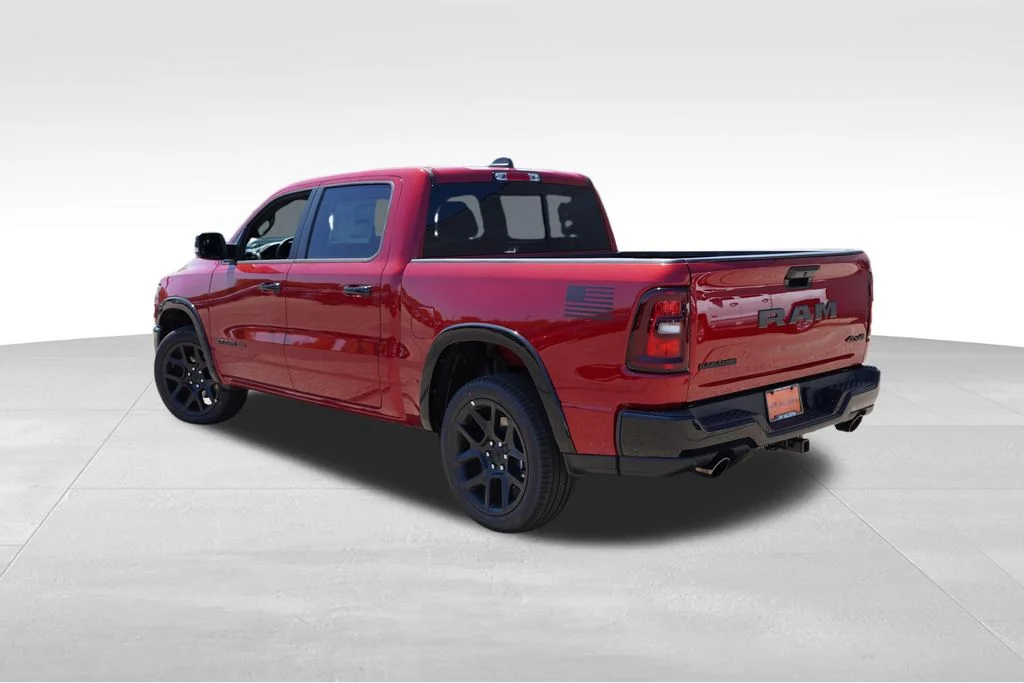 New 2026 Molten Red Pearl-Coat Exterior Paint RAM Laramie image 5