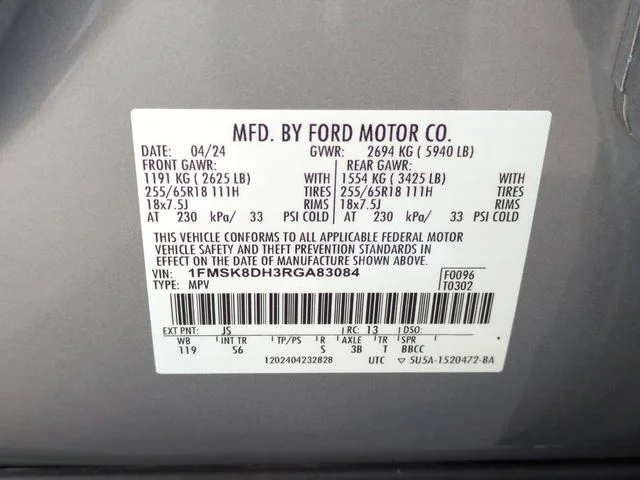 Used 2024 Silver Ford XLT image 36