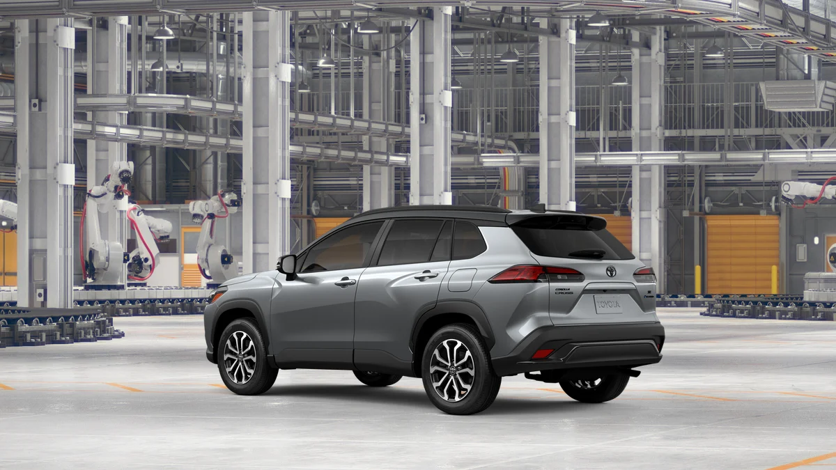 New 2026 Sonic Silver with Jet Black roof Toyota Hybrid SE image 6