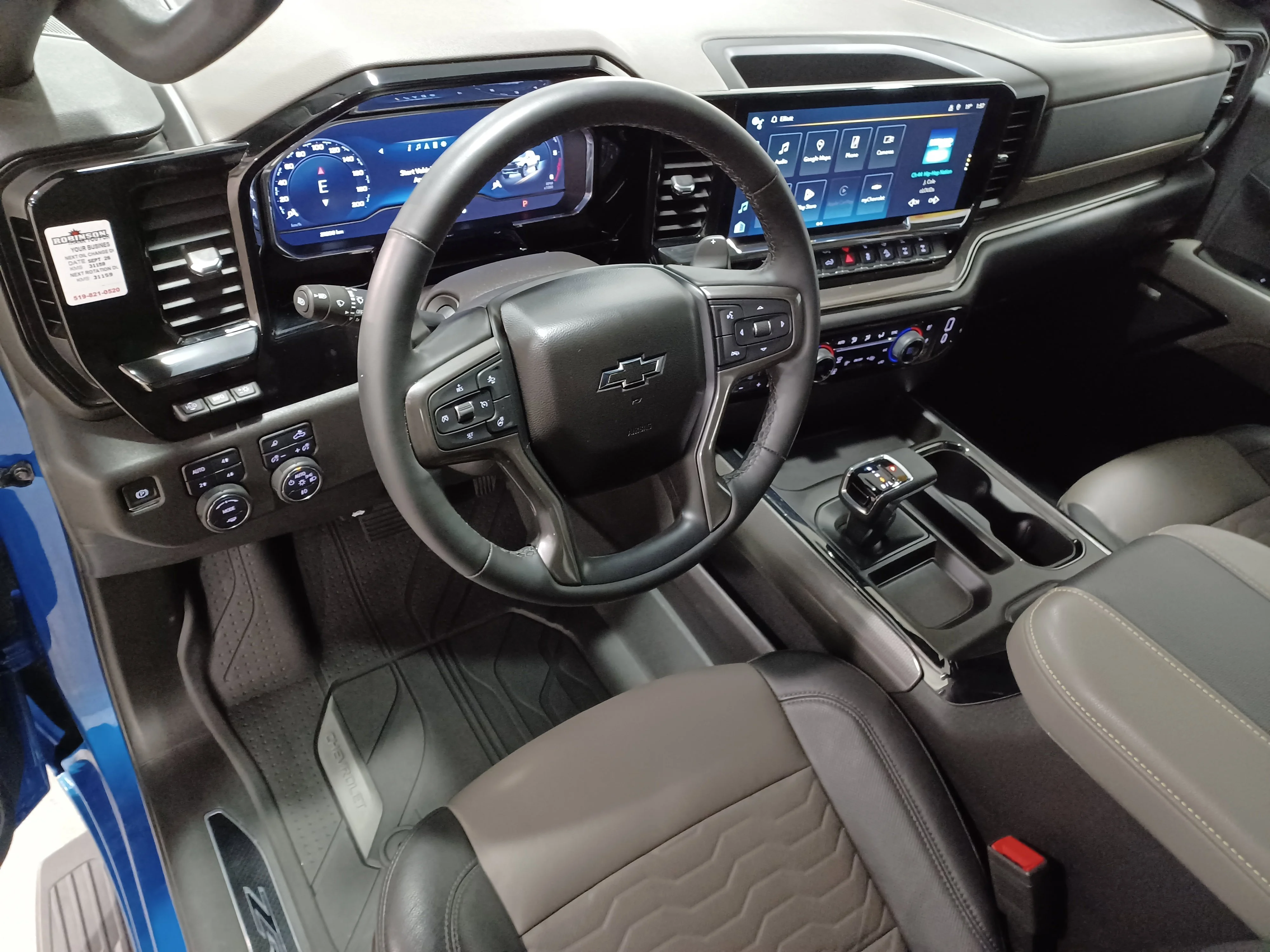 Certified Used 2024 Glacier Blue Metallic Chevrolet ZR2 4x4*Adaptive Cruise | Remote Start | Nav | Head Up Display | Cooled Leather | Htd Steering Wheel image 14