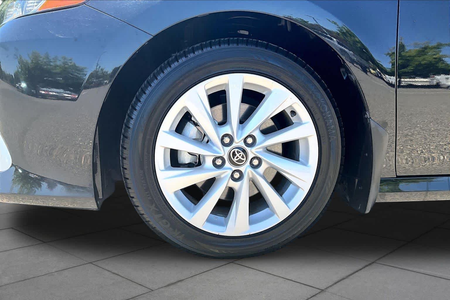 Certified Used 2022 Midnight Black Metallic Toyota LE image 10
