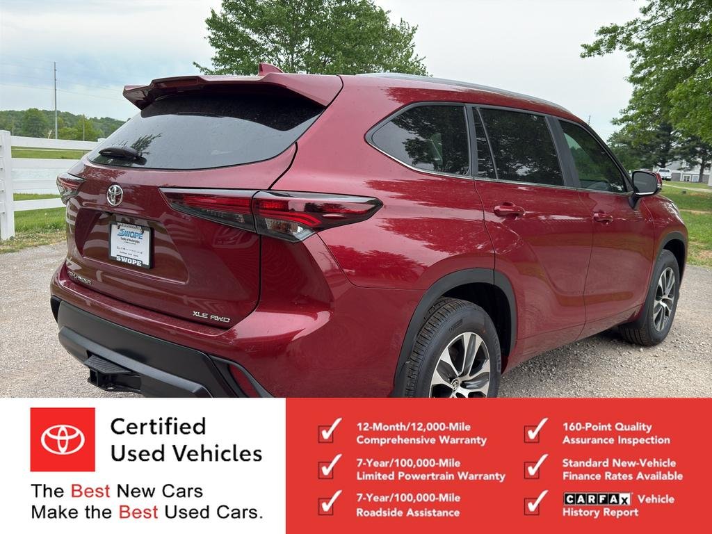 Used 2026 Ruby Flare Pearl Toyota XLE image 3