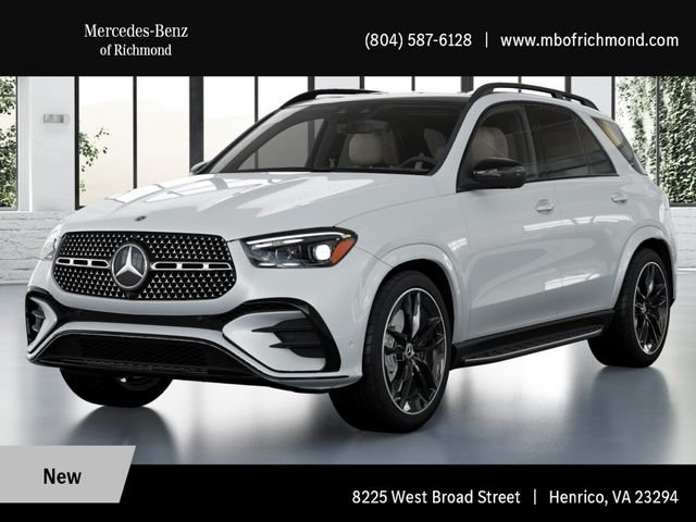 New 2026 MANUFAKTUR Moonlight White Metallic Mercedes-Benz GLE 580 image 1