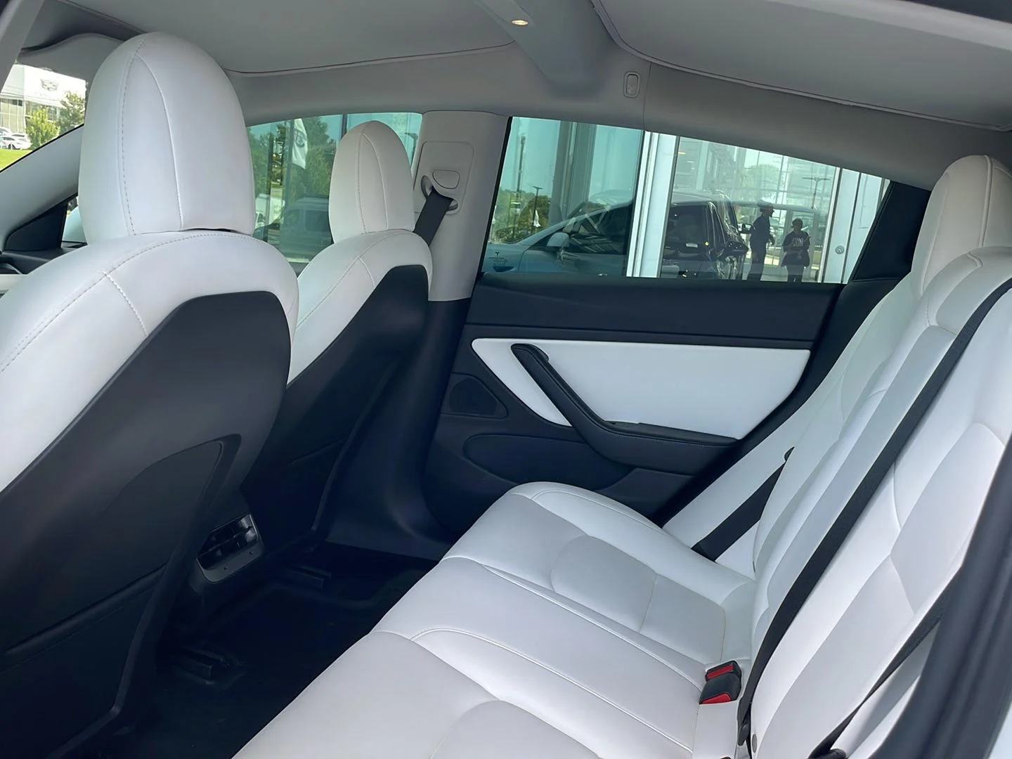 Used 2021 Pearl White Multi-Coat Tesla Standard Range Plus image 11