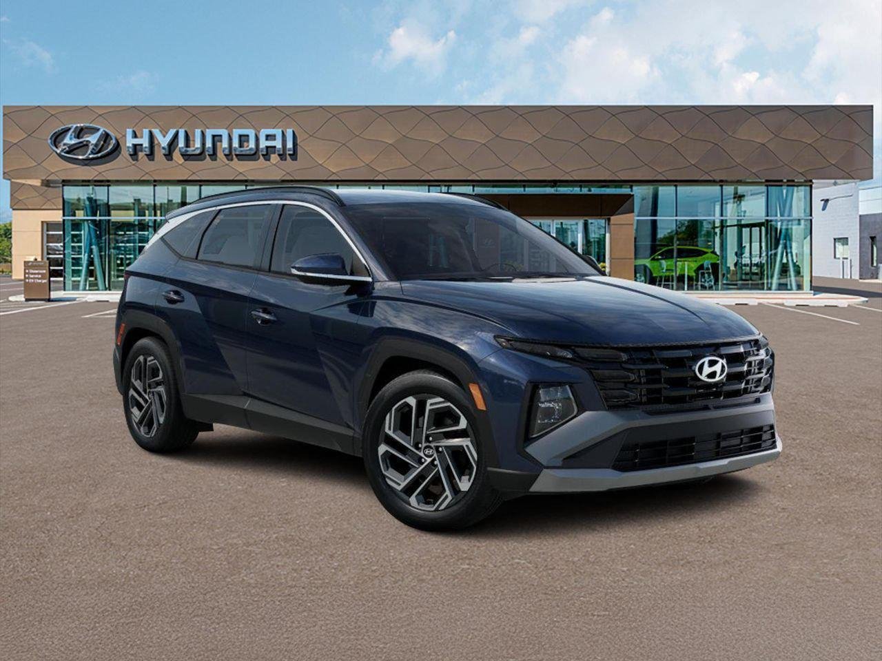 New 2026 Blue Hyundai SEL Plus AWD image 7