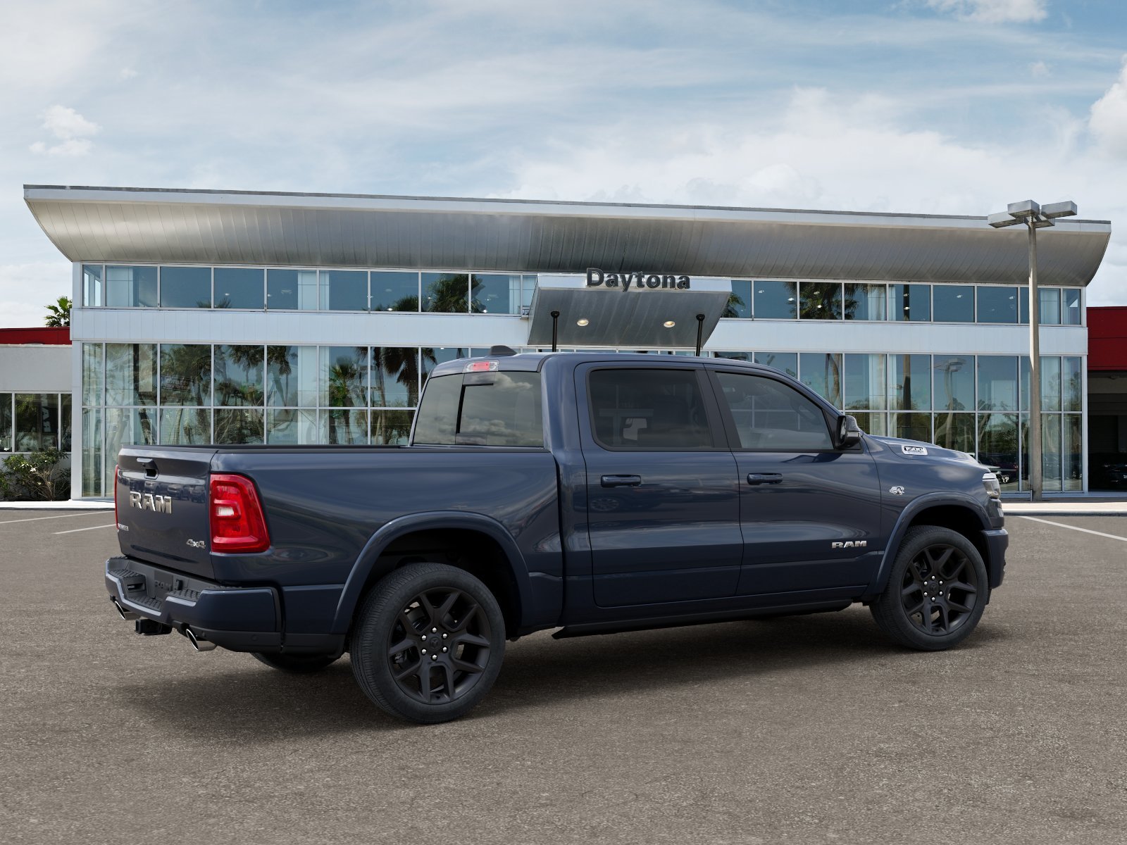 New 2026 Forged Blue Metallic RAM Laramie image 30