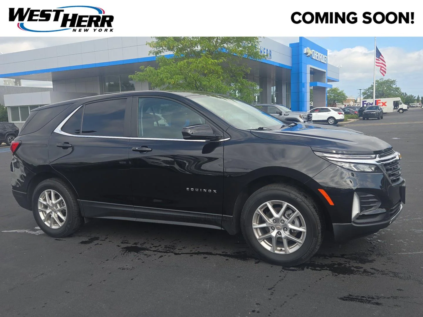 Used 2024 Mosaic Black Metallic Chevrolet LT image 1