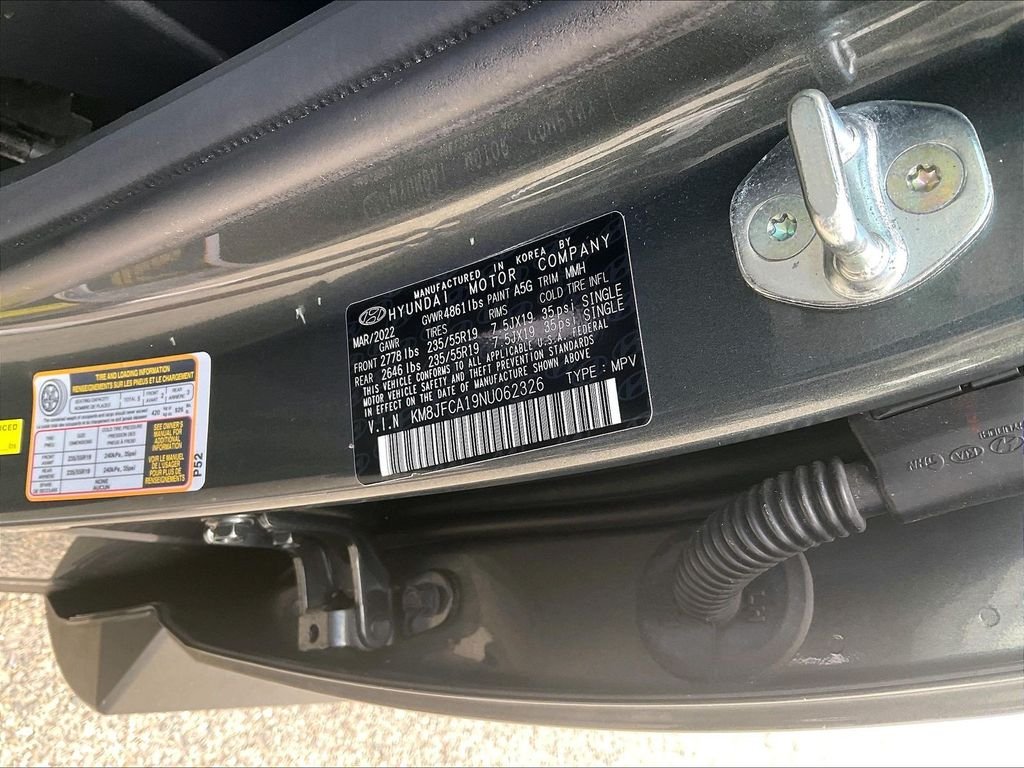 Used 2022 Gray Hyundai SEL Convenience image 35