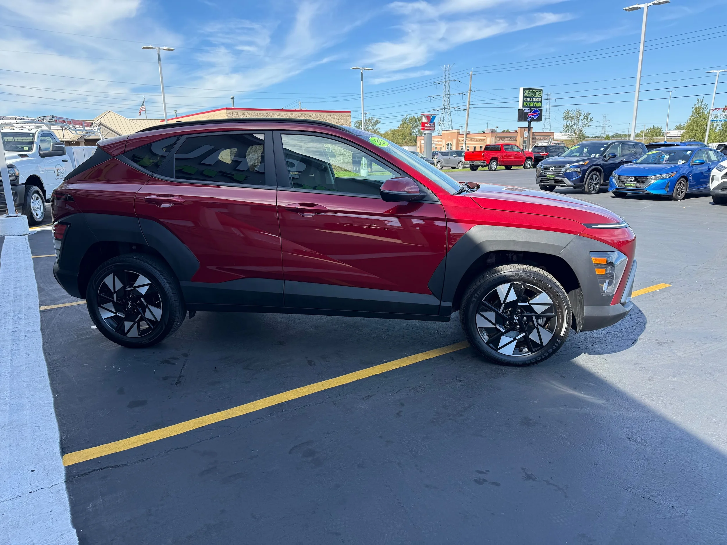 Used 2025 Ultimate Red Metallic Hyundai SEL image 7