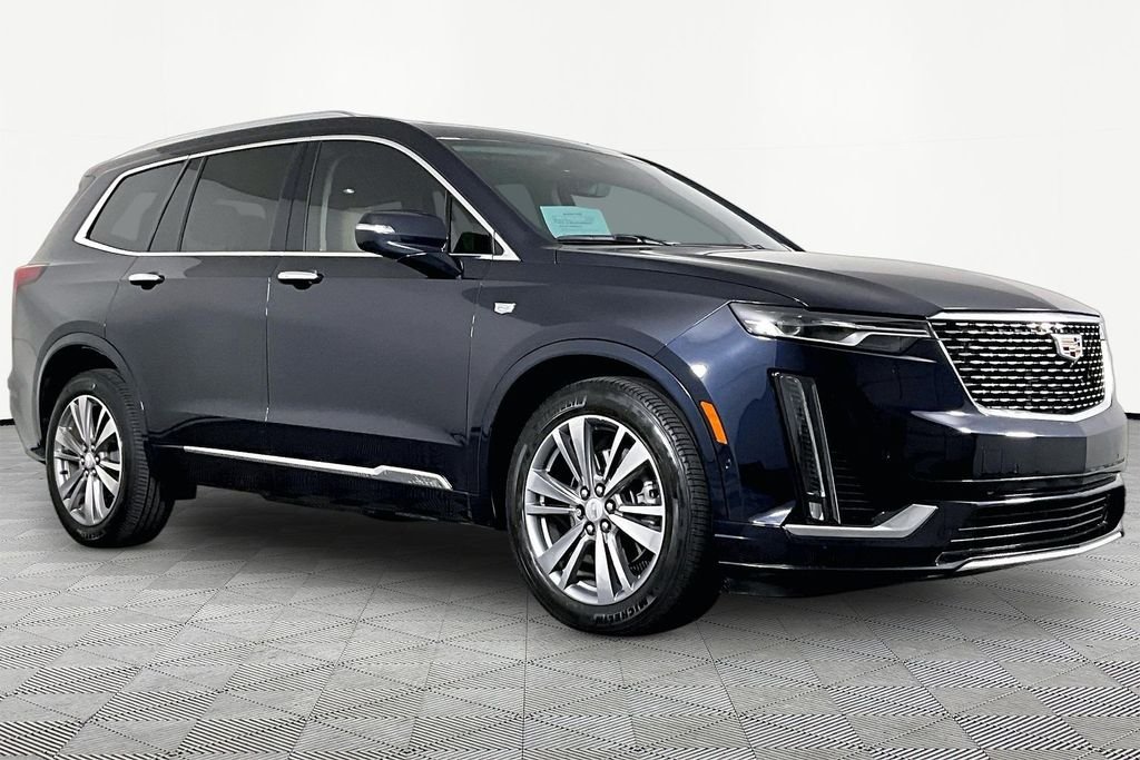 Used 2021 Blue Cadillac Premium Luxury image 3
