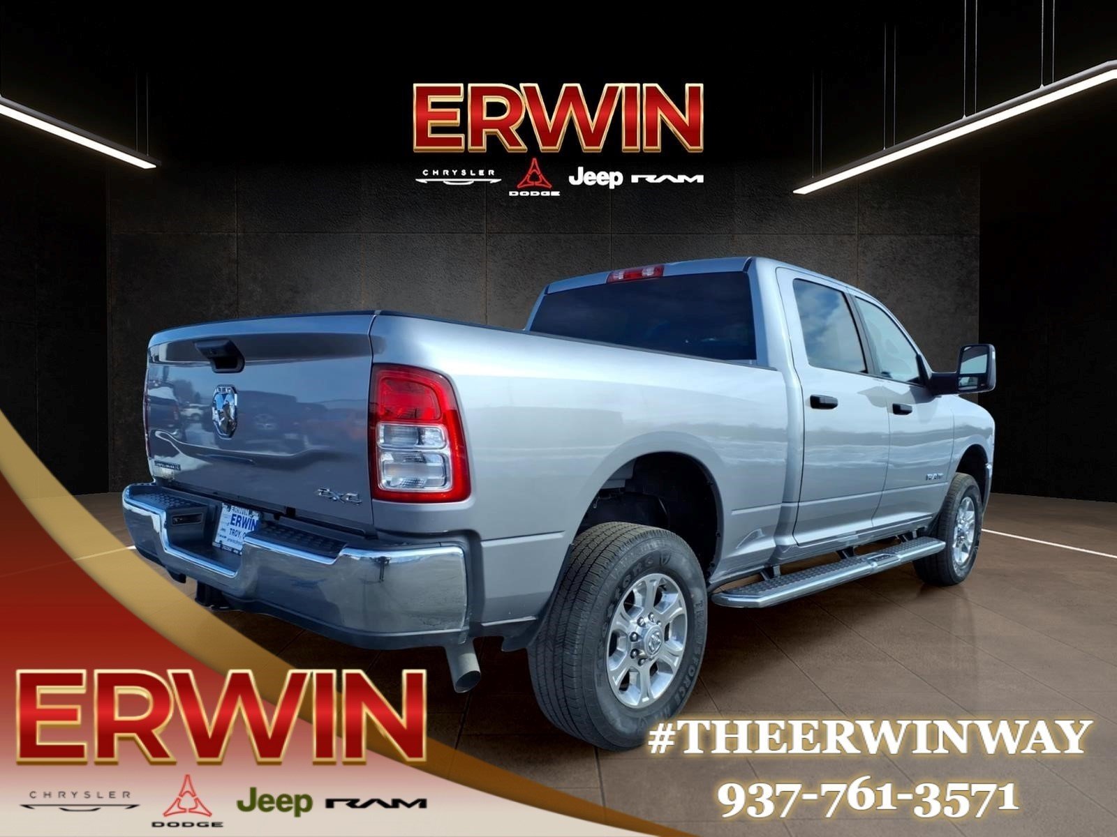 Certified Used 2024 Billet Silver Metallic Clear Coat RAM Big Horn image 7