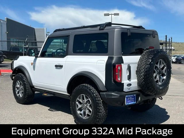 Used 2021 White Ford Badlands image 3