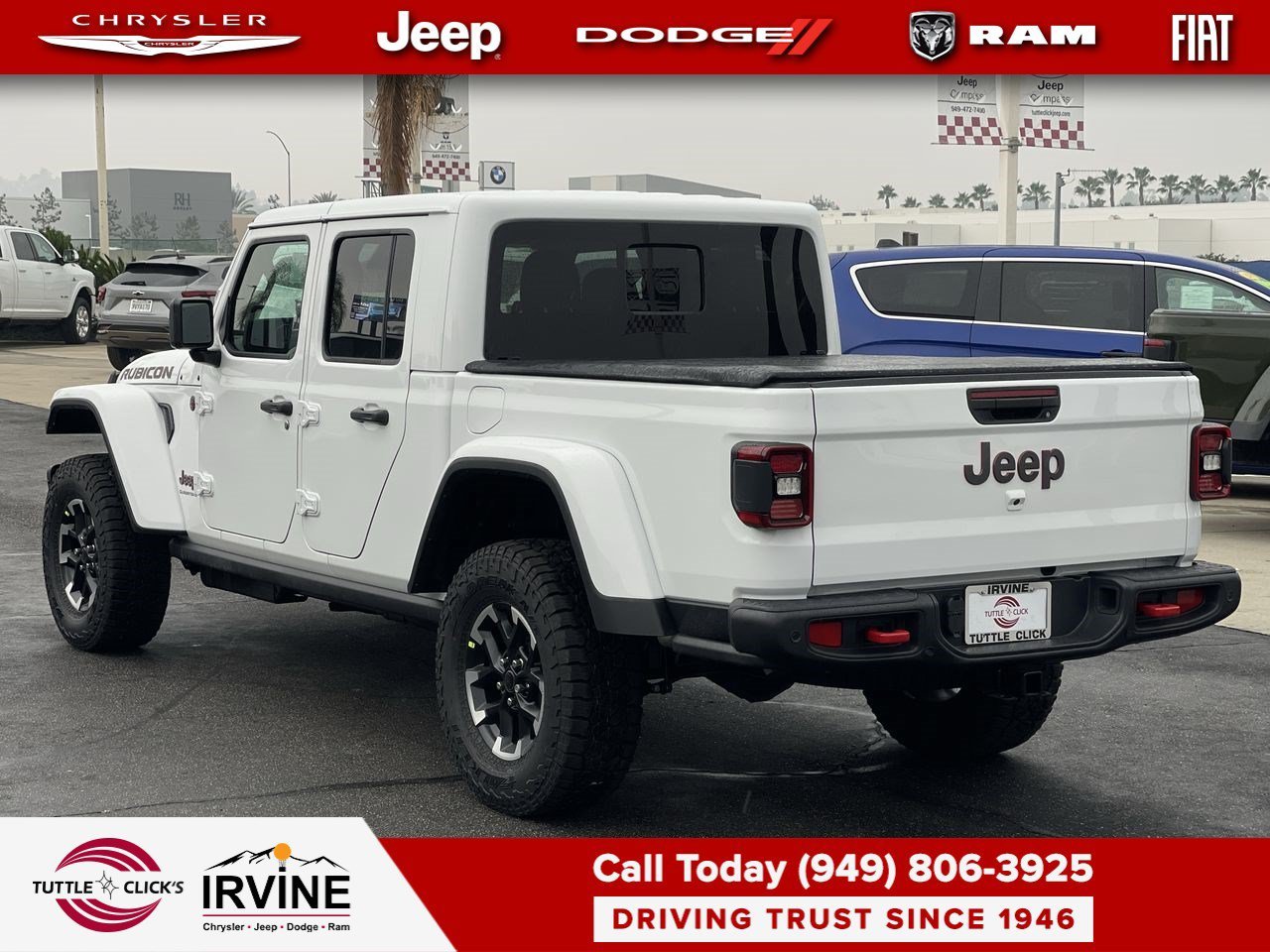 New 2026 Bright White Clearcoat Jeep Rubicon X image 4