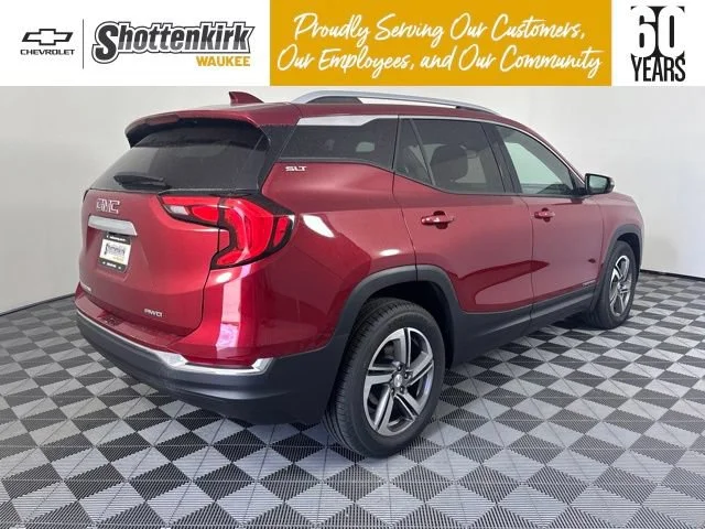 Used 2020 Red Quartz Tintcoat GMC SLT image 36