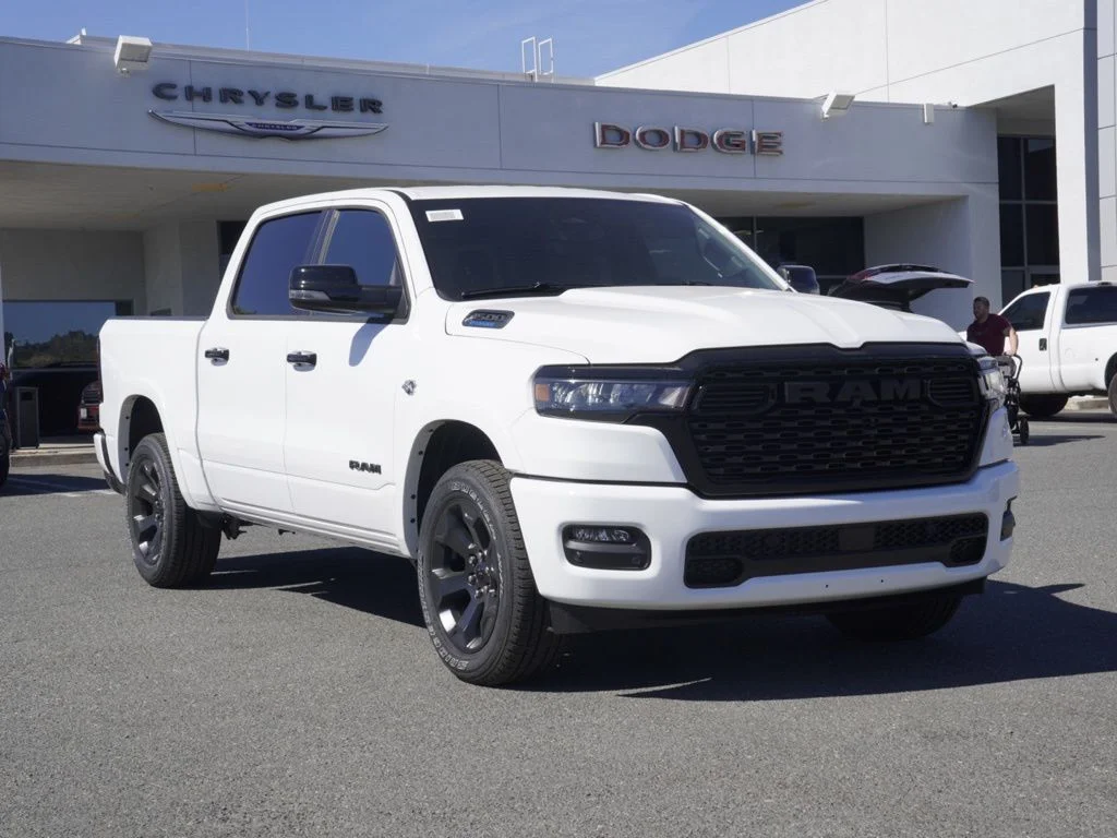 New 2026 Bright White Clear-Coat Exterior Paint RAM Big Horn/Lone Star image 1