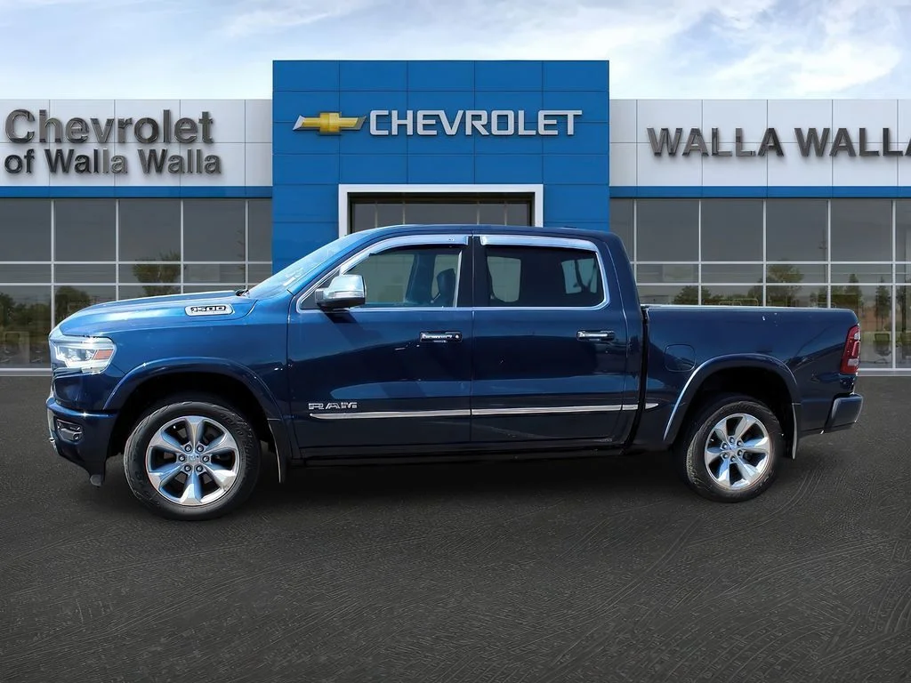 Used 2019 Patriot Blue Pearl Ram Limited image 3