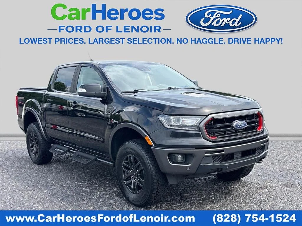 Used 2021 Black Ford Lariat image 1