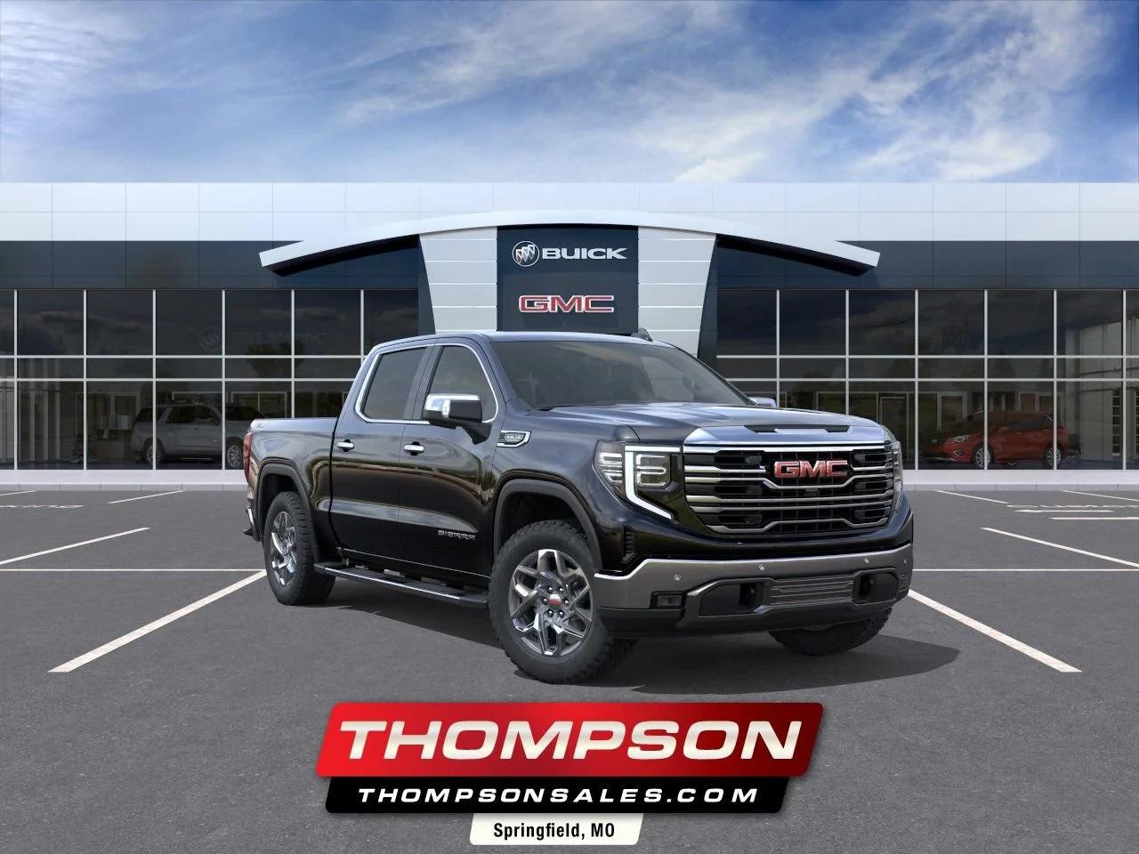 New 2026 Onyx Black GMC SLT image 1