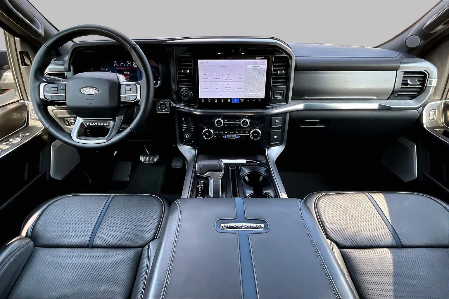 Used 2025 Antimatter Blue Metallic Ford Platinum image 15