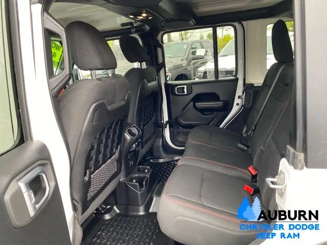 Used 2021 White Jeep Unlimited Rubicon image 25
