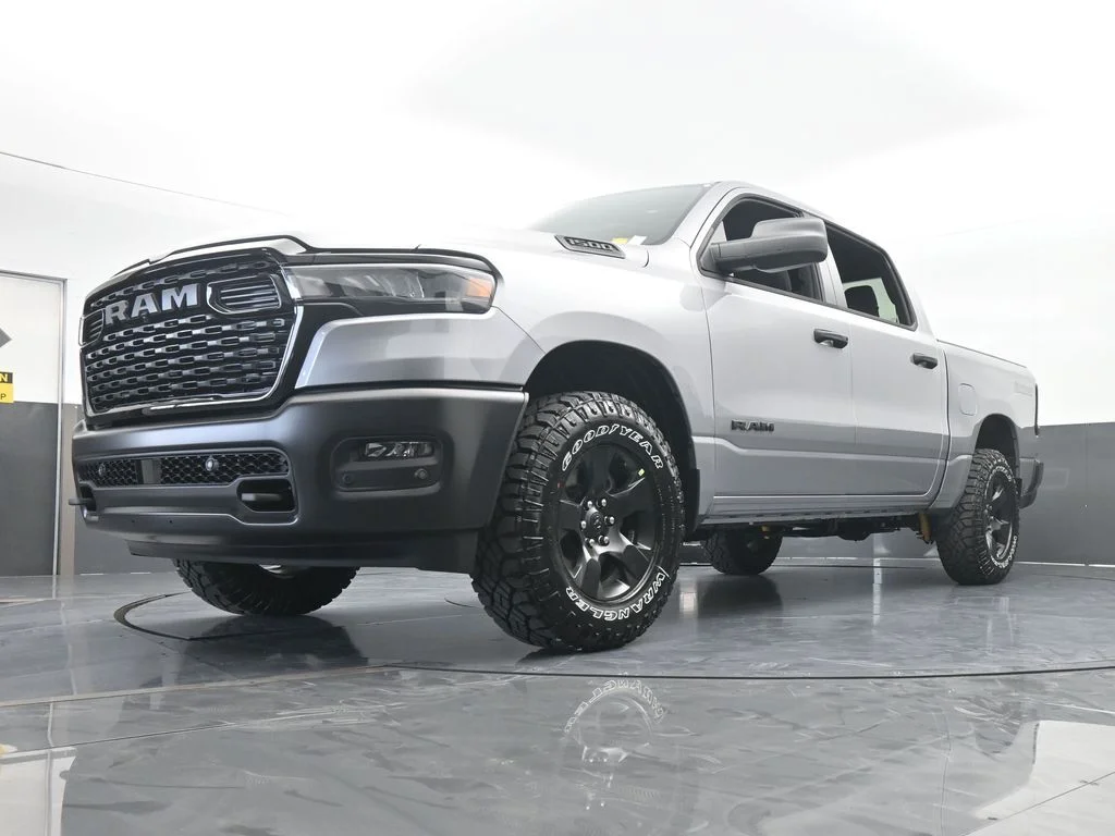 New 2026 Billet Silver Metallic Clear-Coat Exterior Paint RAM Warlock image 53