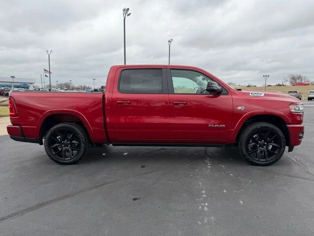 New 2026 Molten Red Pearl-Coat Exterior Paint RAM Laramie image 9