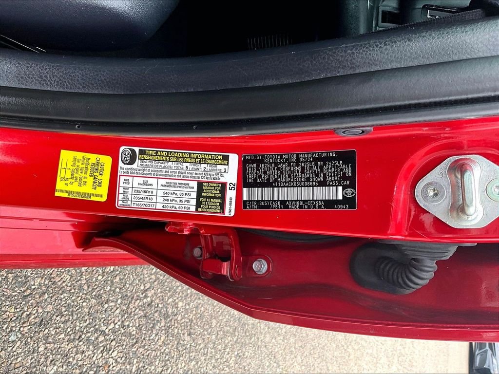 Used 2025 Red Toyota SE image 34
