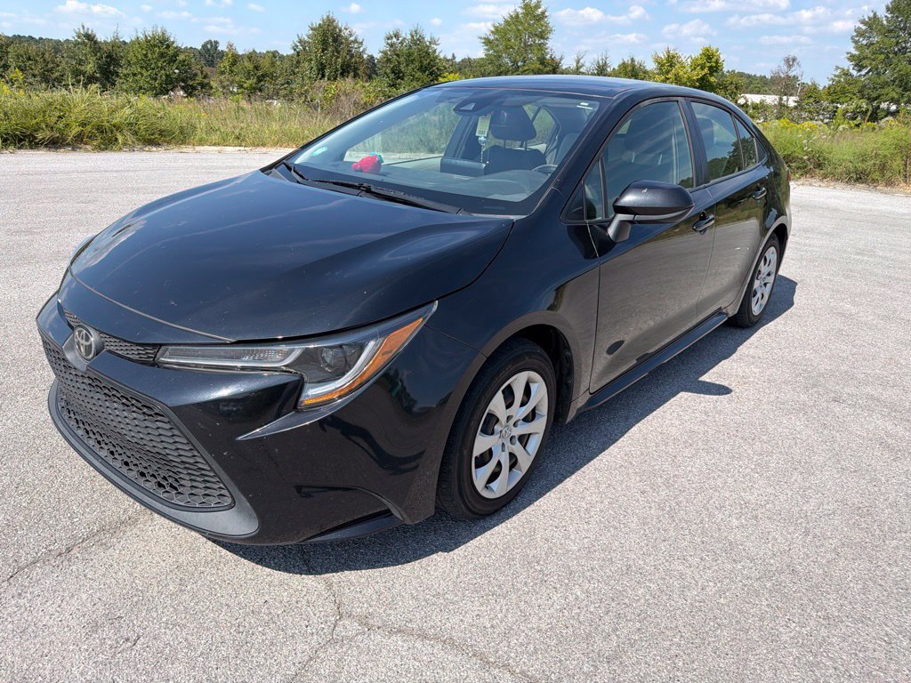 Used 2022 Black Sand Pearl Toyota LE image 2