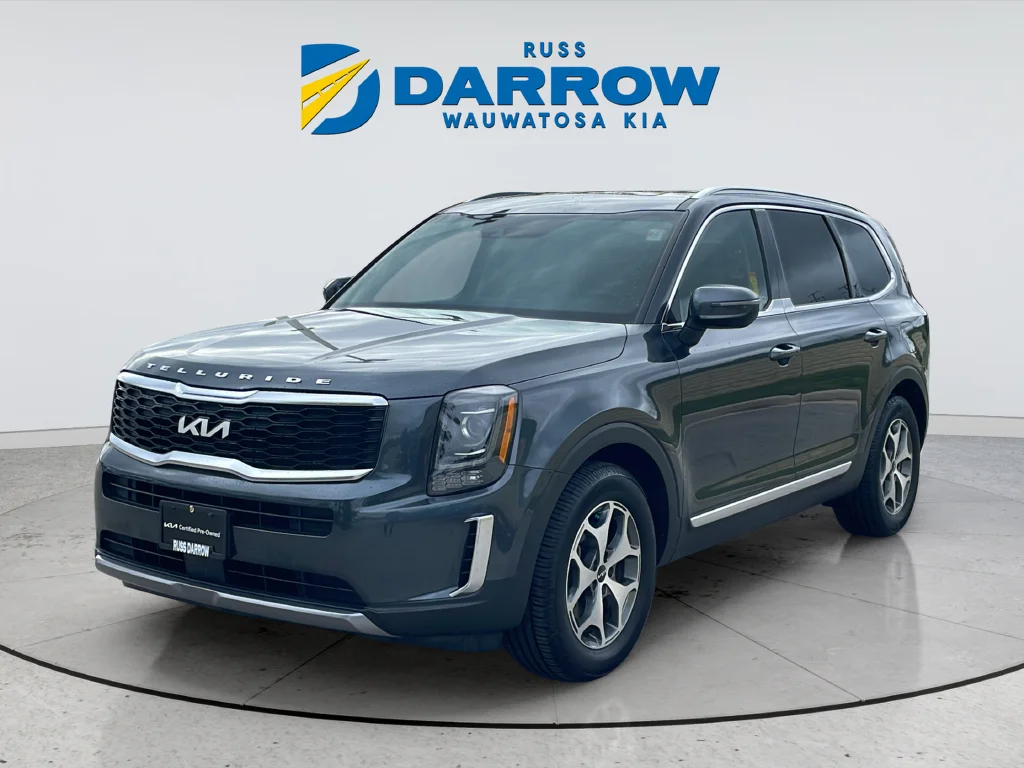 Used 2022 Gray Kia EX image 1