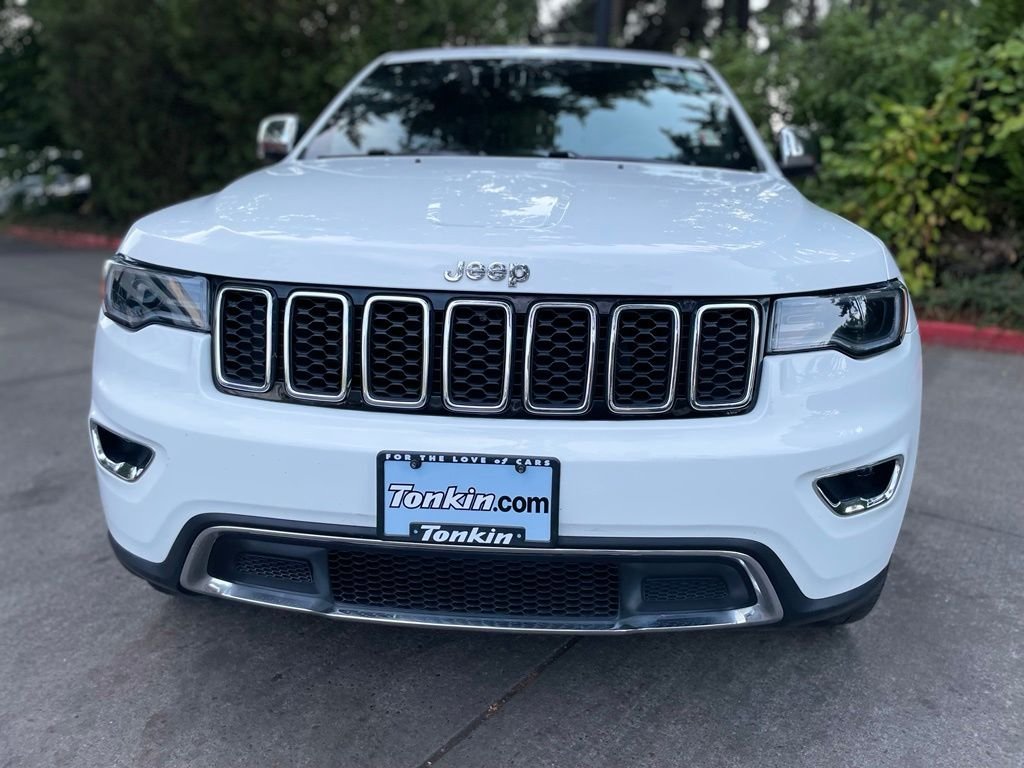 Used 2021 Bright White Clearcoat Jeep Limited image 7