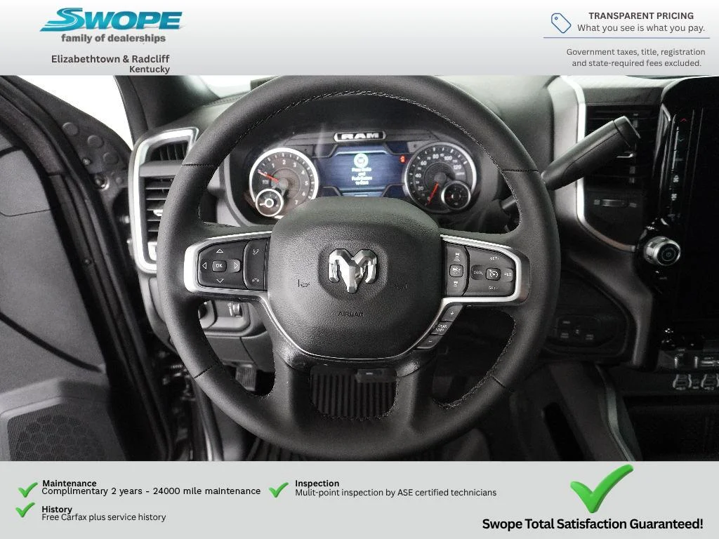 New 2026 Granite Crystal Metallic Clearcoat RAM Big Horn image 16